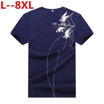 

Plus size 10XL 8XL 2019 t shirt men fashion snow wash vintage letter print tops fashion hip hop t-shirt cotton summer new tees