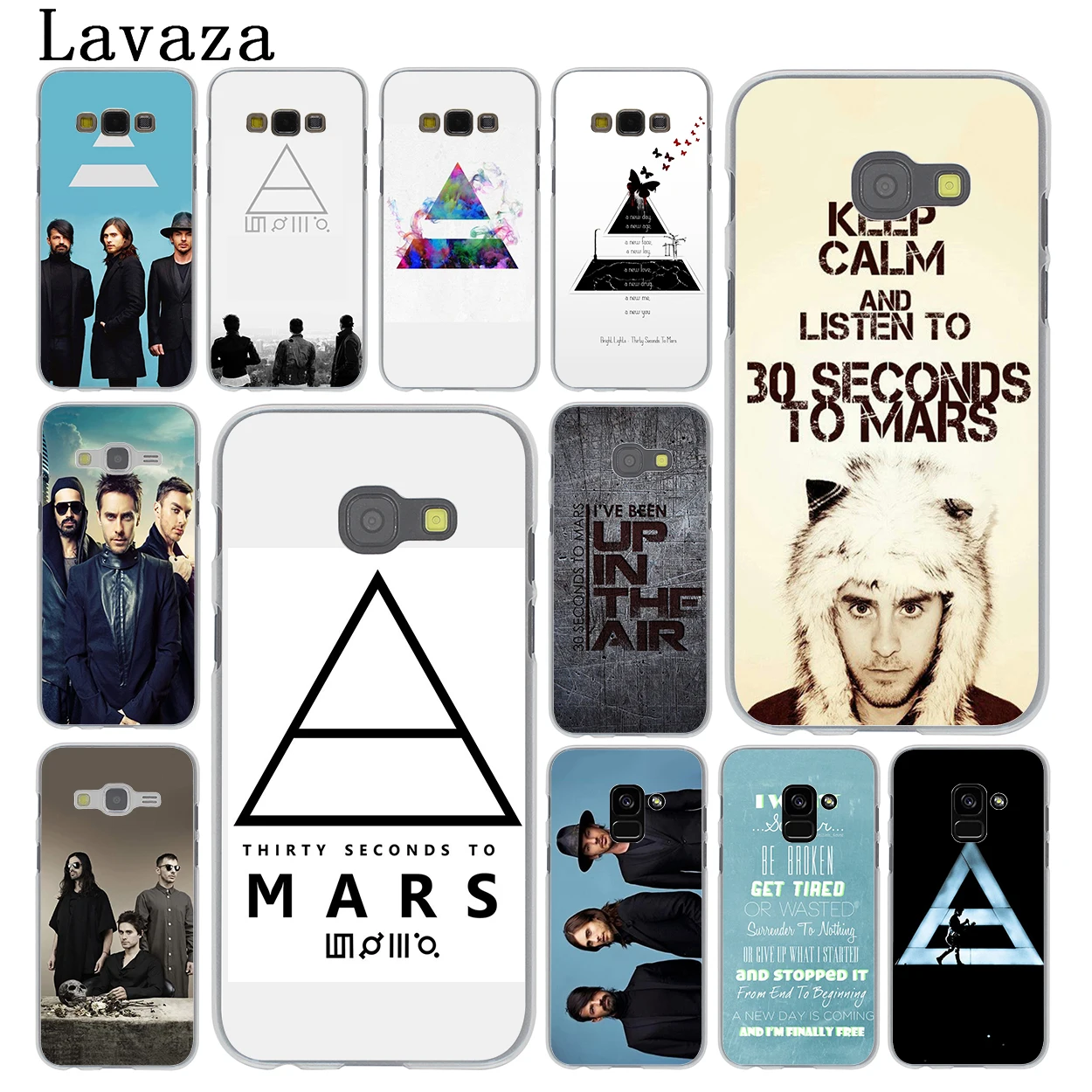 

Lavaza 30 Second To Mars 30STM Phone Case for Samsung Galaxy Note 10 A9 A8 A7 A6 Plus + 2018 A3 A5 2017 2016 2015 Cover