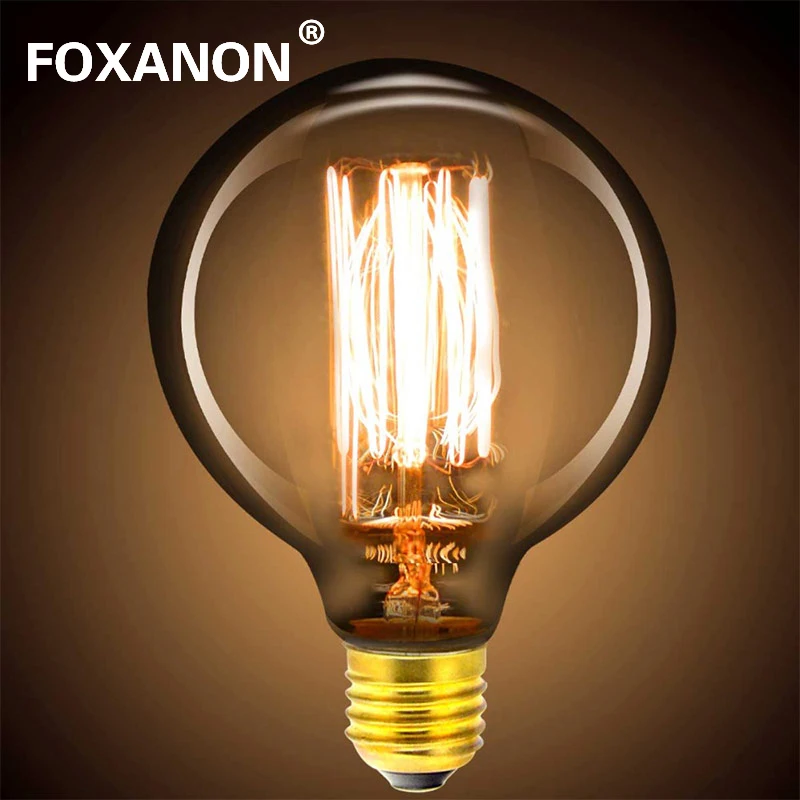 Edison Bulb E27 220V Vintage Edison Lamp Retro Edisons Bulbs 40w