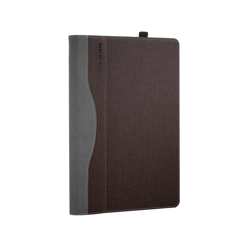 Чехол для ноутбука lenovo YOGA 730 13IKB 13," Креативный дизайн чехол из искусственной кожи Защитная пленка для YOGA 720 подарок - Цвет: coffee