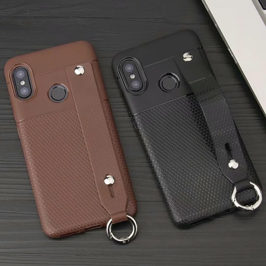 

For Xiaomi Pocophone F1 Case Poco F1 Hand strap case Redmi 6 PRO Ultra-thin silicone Case Xiaomi Mi5X Mi 5X MiA1 Mi6x A2 LITE