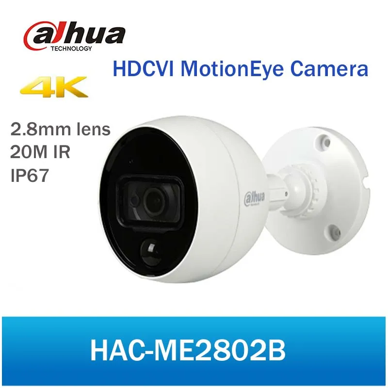 

Original New DH HAC-ME2802B 4K HDCVI MotionEye Camera 20M IR Security CCTV Digital Video Camera without logo