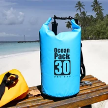 PVC 5L 10L 20L Outdoor Diving Compression Storage Waterproof Bag Dry Bag For Man Women Swimming Rafting Kayak multifunctional waterproof outdoor drift pvc storage bag yellow 20l
