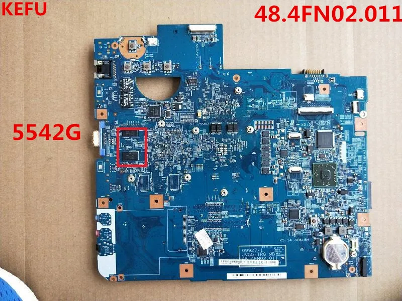 KEFU For Acer 5542G Laptop motherboard 48.4FN02.011 mainboard DDR2 Good working | Компьютеры и офис