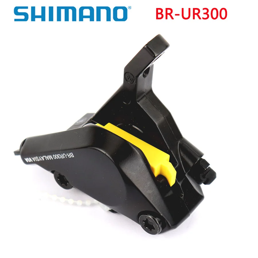 SHIMANO BR UR300 mtb Гидравлический дисковый тормозной суппорт с плоским креплением с B01S полимерные тормозные колодки Аксессуары для велосипеда коробка