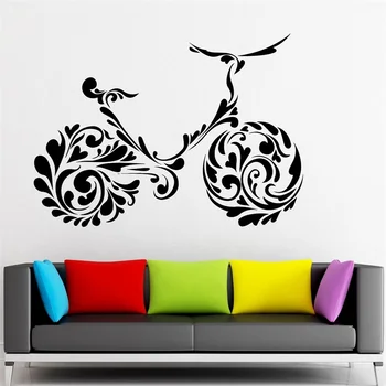 

Wall Sticker Vinyl Decal Bike Pattern Decor Sports Healthy Lifestyle