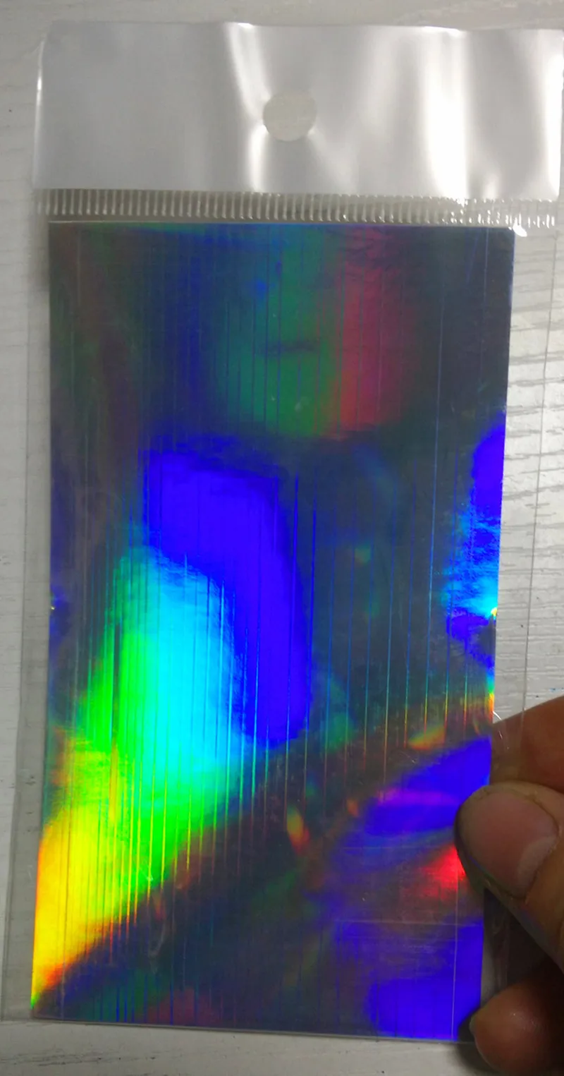6 листов ультра тонкая Лазерная полоса линия Наклейка Фольга наклейка s полоса Голографическая лента стикер для дизайна ногтей s 3D Маникюрный Инструмент