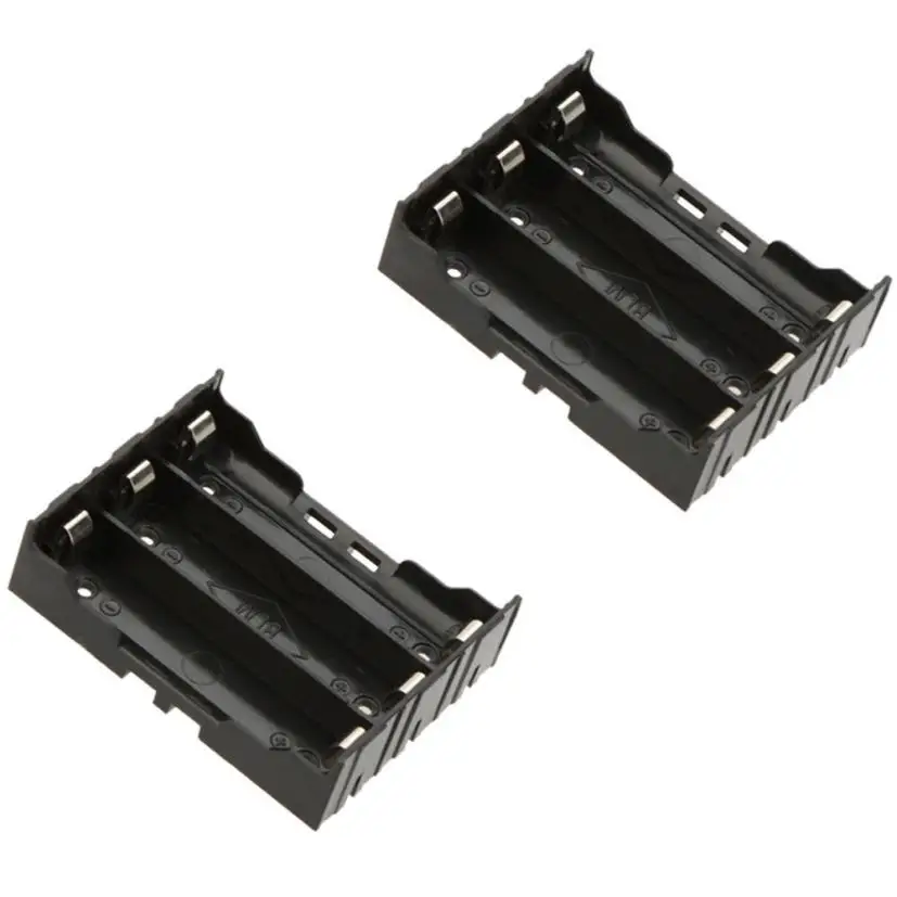 

Omeshin New 1pcs DIY Black Storage Box Holder Case For 3 x 18650 3.7V Rechargeable Batteries 18Jan23 Drop Ship