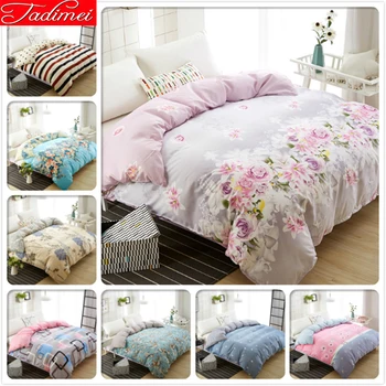 

1 Piece Duvet Cover 150x200 180x220 200x230 220x240 Quilt Comforter Case Bedding Bag Adult Kids Single Twin Full Queen King Size