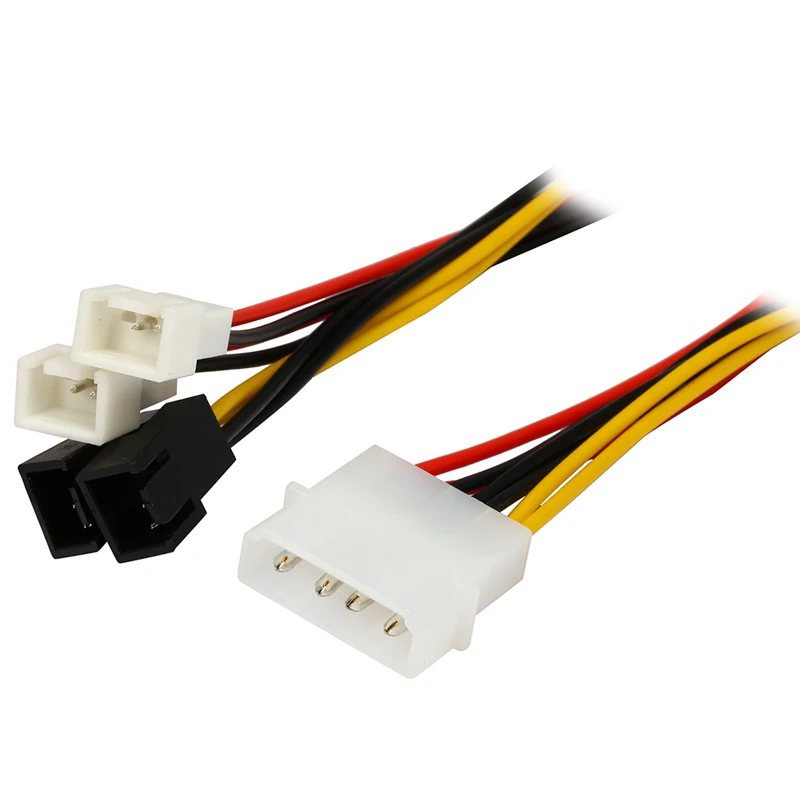 IDE Molex 4 контактный в чехол Вентилятор охлаждения 3 TX3 Multi Fan адаптер питания