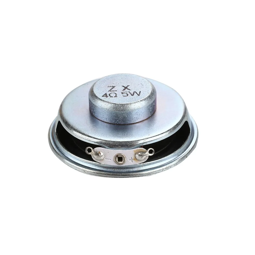 1Pcs Mini Speaker Unit Loudspeaker 2Inch 4Ohms 5W Metal Round Magnet Accessories huismerk kopen in de aanbieding