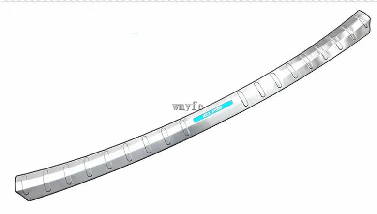 304 нержавеющая сталь Задний бампер протектор Подоконник багажник Задняя Защита протектора пластина для Mitsubishi Eclipse Cross стайлинга автомобилей - Цвет: 1pcs As shown