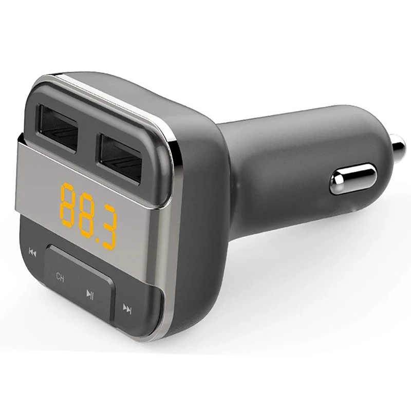 

LCAV Car Bluetooth FM Transmitter MP3 Player With Dual USB Charger