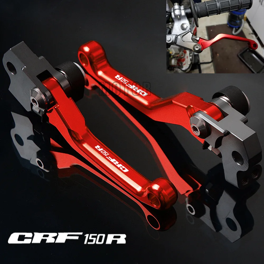 For HONDA CRF150R 2007-2018 Pivot Dirt Bike Brake Clutch Levers CNC 2008 2017