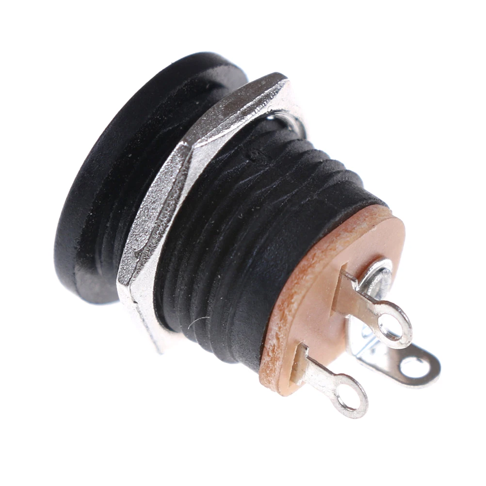 

10PCS/LOT 5.5X 2.5mm DC-022 DC Power Supply Jack Socket Female Panel Mount Connector Plug Adapter