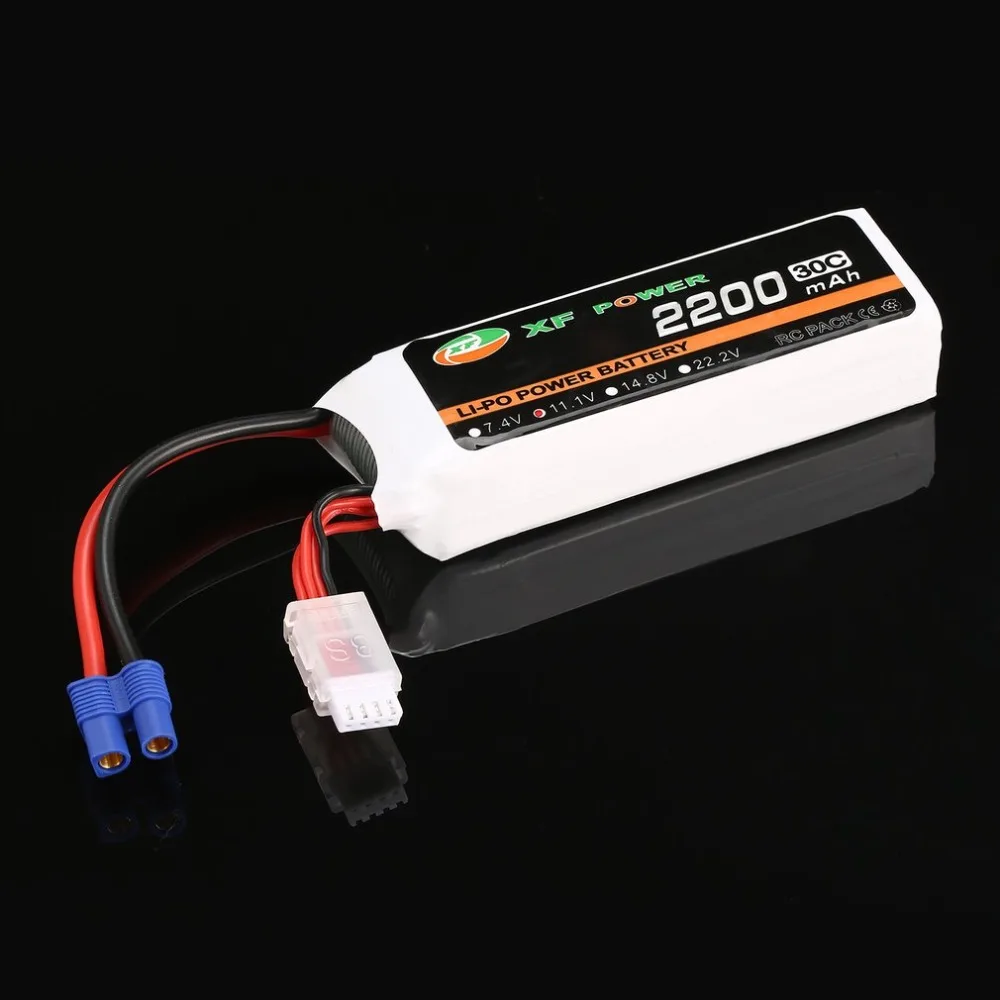 XF Power 11 1 В 2200 мАч 30C 3S 3S1P Lipo батарея EC3 вилка перезаряжаемая для Blade 350 QX450 RC Дрон