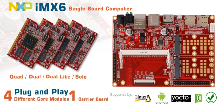 I. mx6solo бортовой компьютер imx6 android/linux Совет по развитию i. mx6 ЦП cortexA9 борту встроенный POS/car/Медицинские с вышивкой закрытых