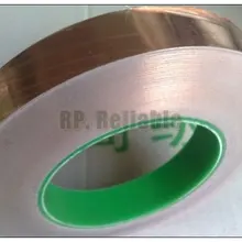 1x 20 мм* 30 м* 0,06 мм двухсторонний проводящая медь фольга лента для ПК экран трансформатор EMI Маскировка электромагнитное экранирование