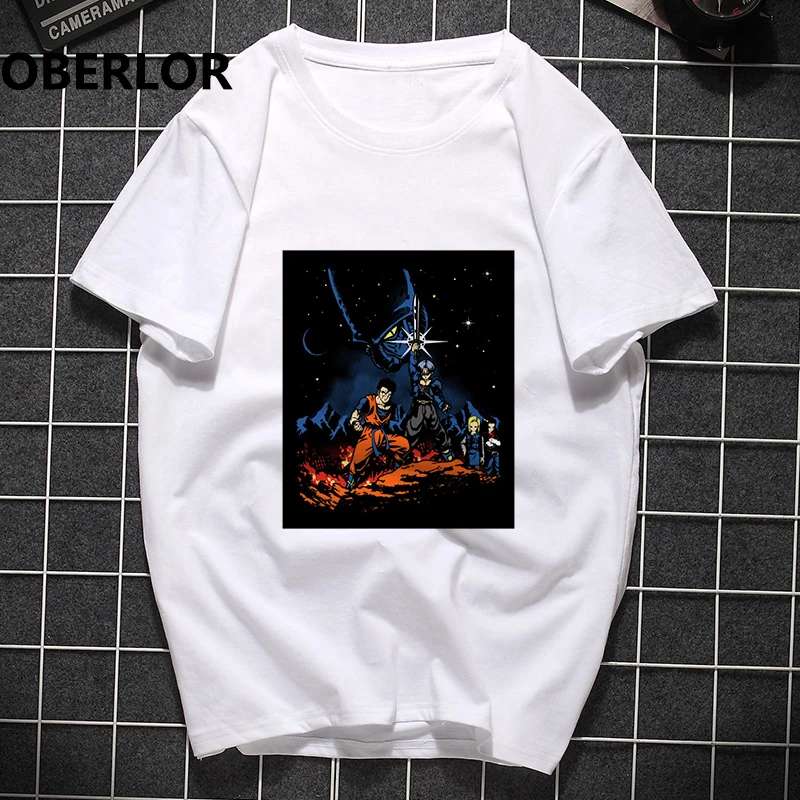 

Mens Fashion 2019 Android Wars Time Travel Anime Nerd Tshirt Homme Harajuku Funny T Shirts Tumblr Streetwear T Shirt