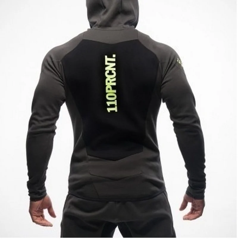 2019 Лидер продаж Для мужчин s толстовки Повседневное свитшоты на молнии Slim fit