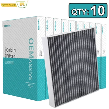 

10x Car Accessories Pollen Cabin Air Conditioning Filter For Hyundai Creta IX25 Tucson TL Kia Rio IV Sportage QL 2017 2018 2019