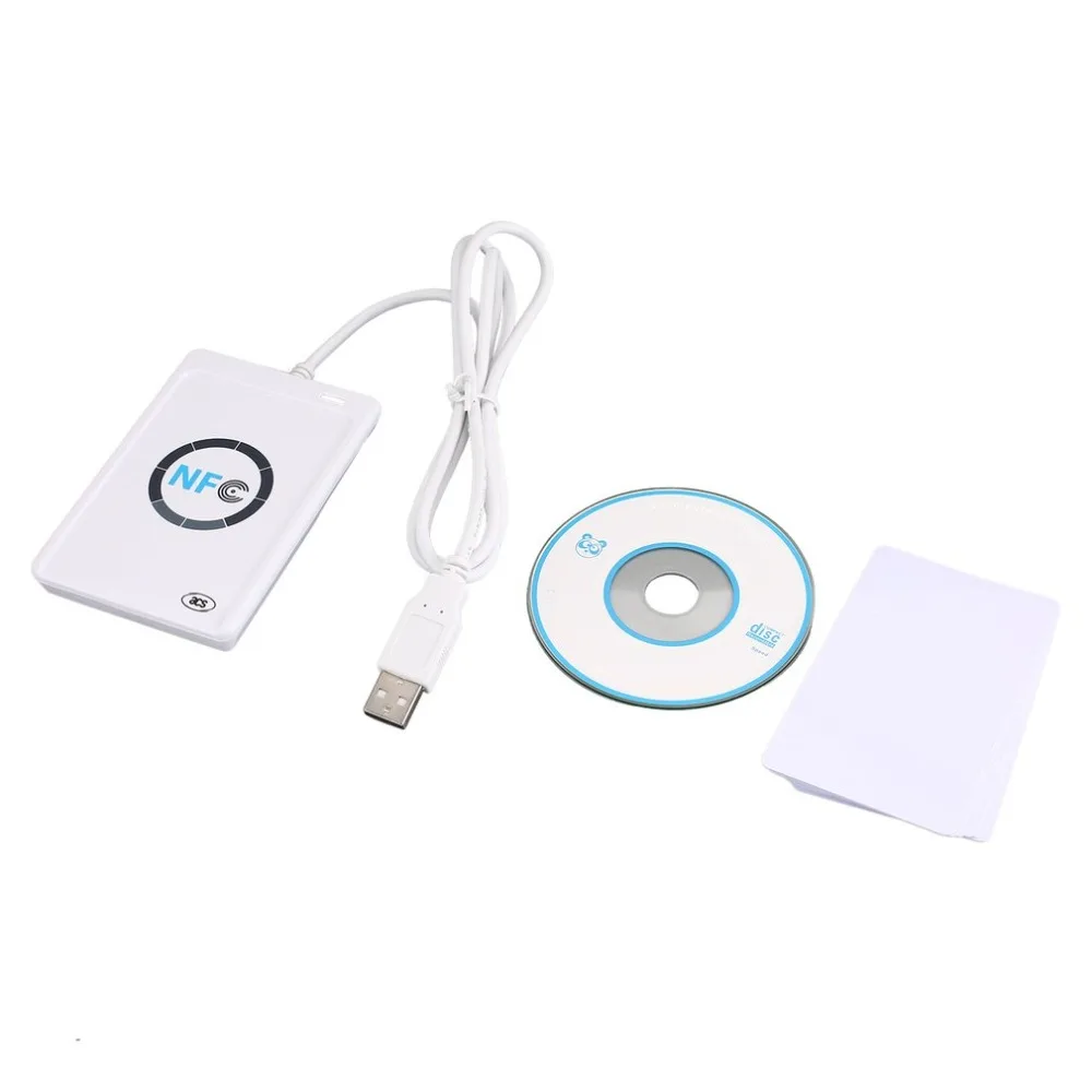 

13.56KHZ RFID ID Card Reader Writer Copier Duplicator ACR RFID Reader Writer Access contorl with USB SDK and 5pcs IC Card