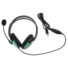 

Gaming Headset Stereo Headphone USB Wired Stereo Over-ear Gaming Headphone Headset with Mic for PS3 PC Game Headphone Promotion