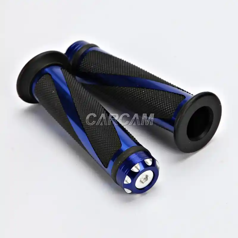 Синяя полоса 7/8 &quotруль мотоцикла ручки для Yamaha Honda Suzuki Kawasaki Triumph Buell KTM Ducati Can Am Vespa
