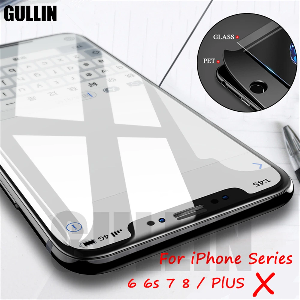 Goedkoop 3D 9 H Gebogen Rand Volledige Cover Gehard Glas Voor iPhone 7 6 s 6 s 8X10 Plus premium Screen Protector Gehard Protective Cover