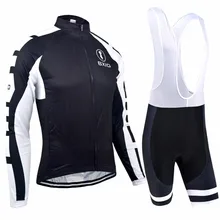 Bxio с длинными рукавами Велоспорт Наборы смешанный тип профессиональная, командная, велосипедная одежда наивысшего качества Зимняя MTB велосипедная одежда Ropa Ciclismo BX-015MIX