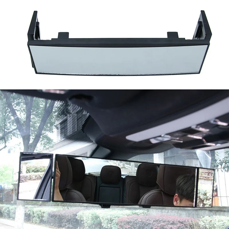 

Car Clip On Rear View Mirror Convex Mirror Driving Safety Universal Wide Angle Rear View Mirror Auto Car Interior Mirrors