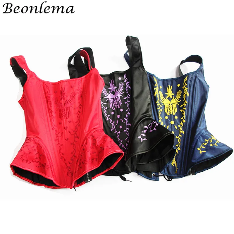 Corset Sexy Bustier Wedding Corsets and Bustiers Lace up Embroidered Sexy korset Corsage Waister Hardware Zip Corselet Corset Sexy Bustier Wedding Corsets and Bustiers Lace up Embroidered Sexy korset Corsage Waister Hardware Zip Corselet