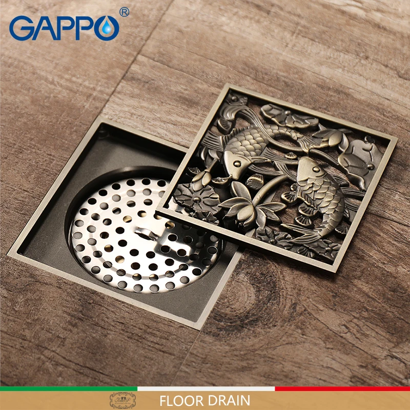GAPPO Drains cover grate drain strainer floor bathroom drain cover