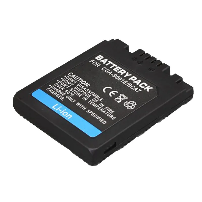 Battery for Panasonic CGA-S001E//1B Lumix DMC-FX1GC-D CGA-S001E Lumix DMC-F1 NEW
