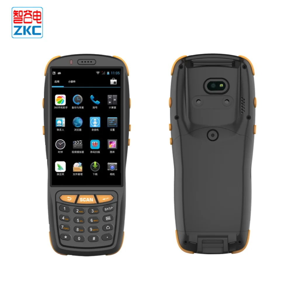 Android 7 1 4G беспроводной ручной 2D сканер штрих-кода PDA Поддержка NFC RFID-считыватель |