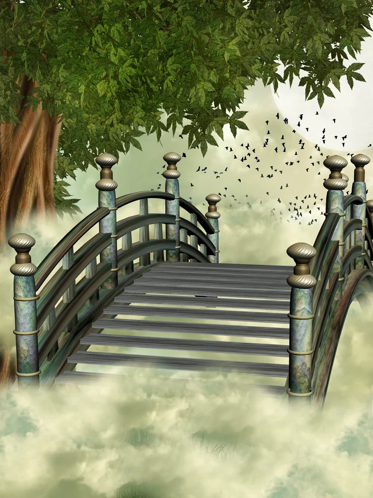 LIFE MAGIC BOX Bridge Treat детский фон для фотосъемки с изображением дерева на день рождения
