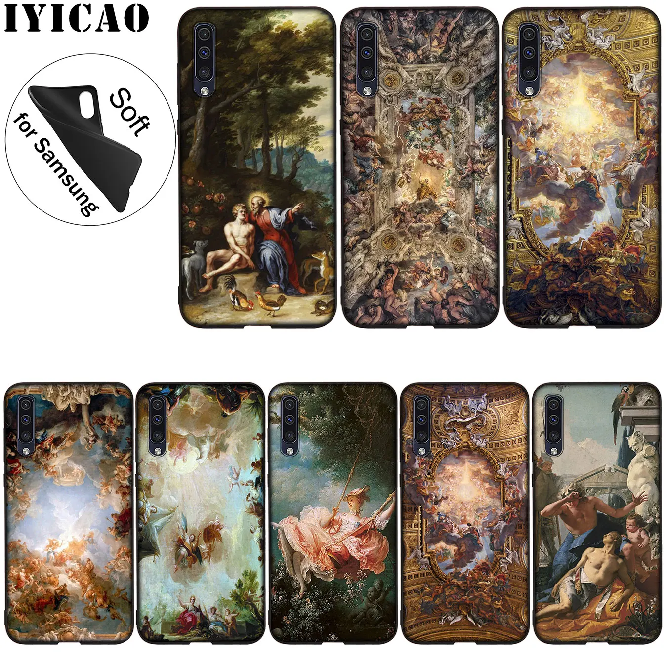 Мягкий чехол для Samsung Galaxy A70 A60 A50 A40 A30 A20 A10 A50S A40S A30S A20E A10S |