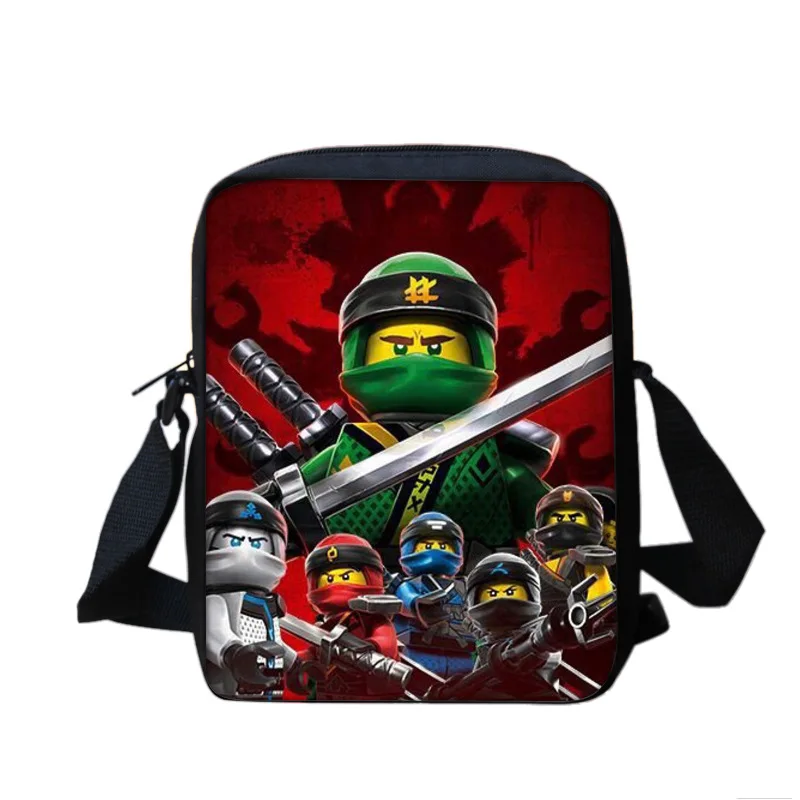 

Cartoon Ninjago Printing Kids Messenger Bags For Kindergarten Boys Crossbody Bag Children Mini Anime Shoulder Bags Gifts