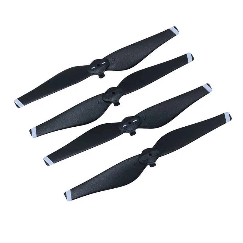 2 пары/4 шт. 5332S Mavic Air Propeller красочные быстросъемные пропеллеры для DJI MAVIC AIR пластиковые реквизиты CW CCW DJI Замена - Цвет: Black--white edge