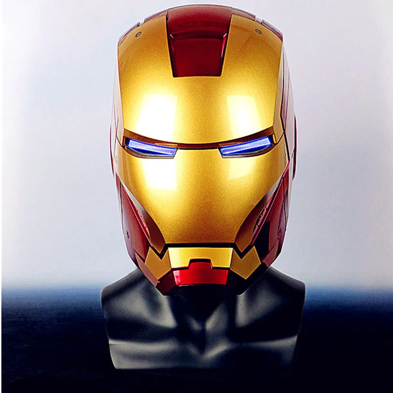 

Avenger 1/1 Iron Man MK3 Helmet Ring Control Version MK7 Electric Helmet Opening Version Cosplay Collection Figure Statue L2641