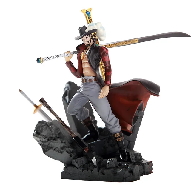 Best Price Pop One Piece Dracule Mihawk Action Figure Big Event Hawkeye PVC Anime Figures Collectable Boxed Model Toys Christmas Gifts QB33