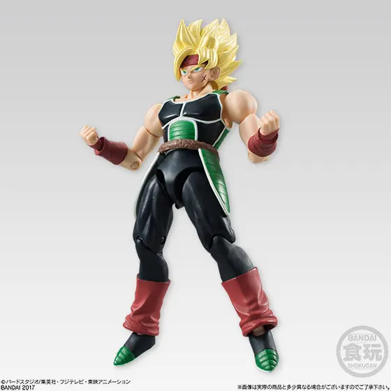 PrettyAngel-Подлинная фигурка Bandai Tamashii Nation SHODO Vol.5 Dragon Ball Z Vegetto& Bardock& Broly(9 см в высоту