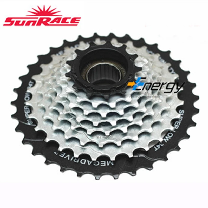 freeshipping SunRace 8 16 24Speed Rotary Flywheel Mountain Bike13-34t Free Shipping Cheap MTB Bicycle Freewheels Cassette MFM56
