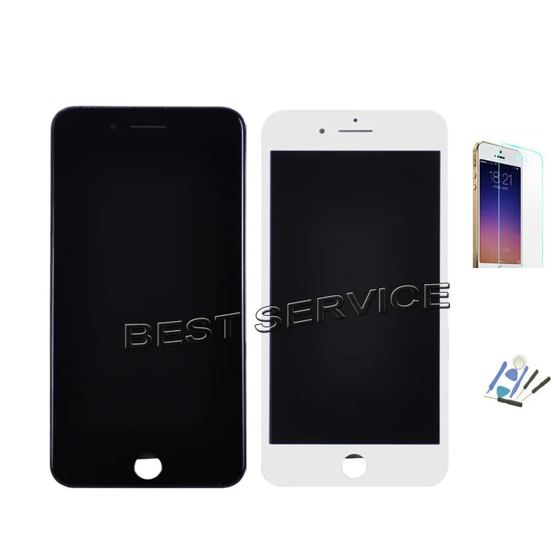 imágenes para 4.7 ''y 5.5'' Para el iphone 7 7 más Pantalla LCD Con Pantalla Táctil Digitalizador Asamblea para iphone7 blanco Negro + Herramientas imágenes para 4.7 ''y 5.5'' Para el iphone 7 7 más Pantalla LCD Con Pantalla Táctil Digitalizador Asamblea para iphone7 blanco Negro + Herramientas