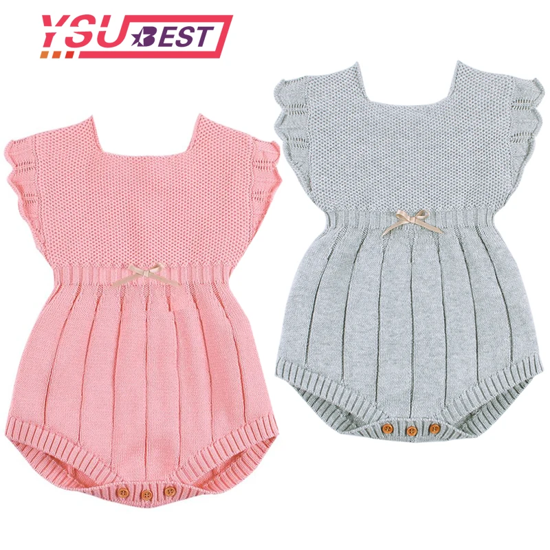 baby girl knitted all in one