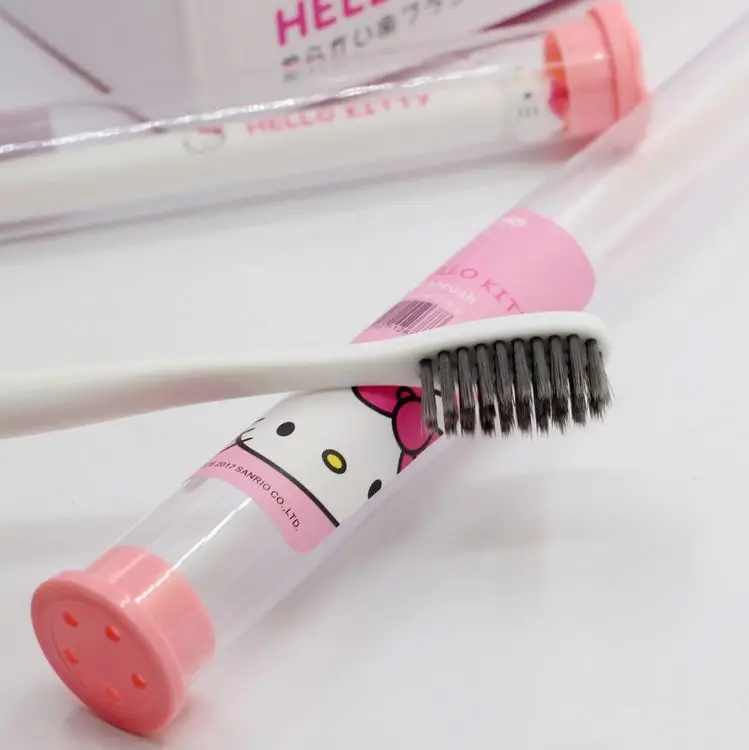 

1pc Cute Kawaii Girl Portable Adults Kids Toothbrush For Health Medium Soft Plastic Handle Toothbrush women Drop shipping