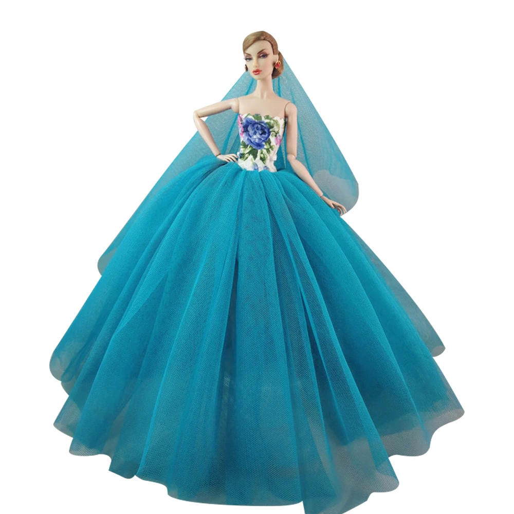 NK One Pcs 2020 Neueste Puppe Spitze Mode Hochzeit Kleid Prinzessin Kleid Für Barbie Puppe Zubehör Baby Spielzeug Beste Geschenk 071E NK One Pcs 2020 Neueste Puppe Spitze Mode Hochzeit Kleid Prinzessin Kleid Für Barbie Puppe Zubehör Baby Spielzeug Beste Geschenk 071E