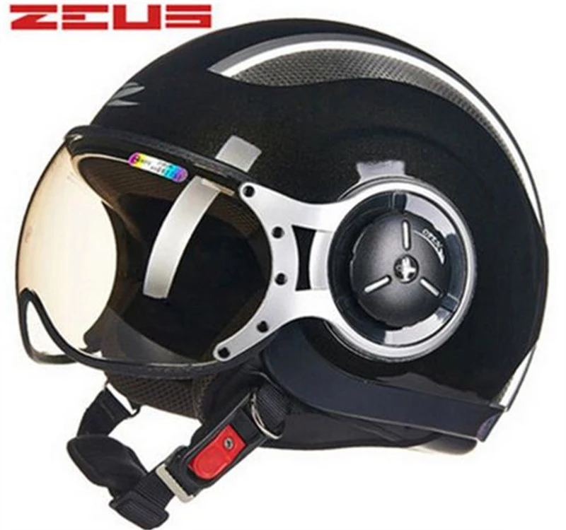 ZEUS тайваньский мотоциклетный шлем motocorss jet retro3/4 half helmet218C - Цвет: color8