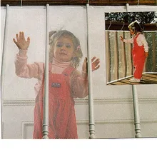 300*77cm long Railing Stairs Balcony Safety Protecting Net Baby Safety Fence Child Safety Products 2/3 Meters White Color