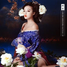 Сян экзотические Стиль Японский Сексуальная Для женщин костюм кимоно для Для женщин